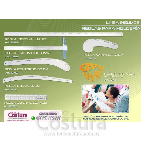 REGLA CONTORNO 60 CM
